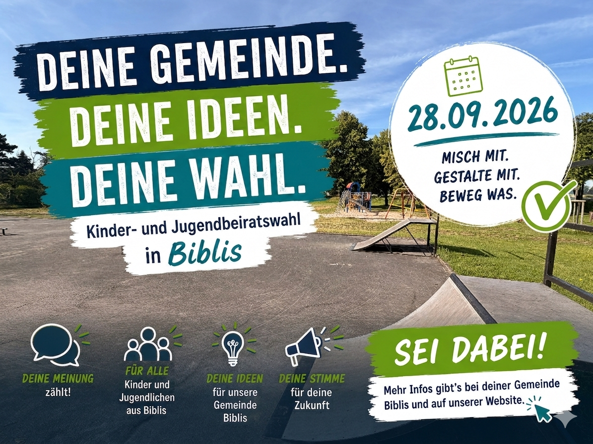 Kinder- und Jugendbeiratswahl 2026