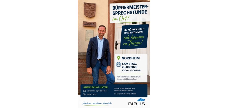 Bürgermeister vor Ort - Nordheim