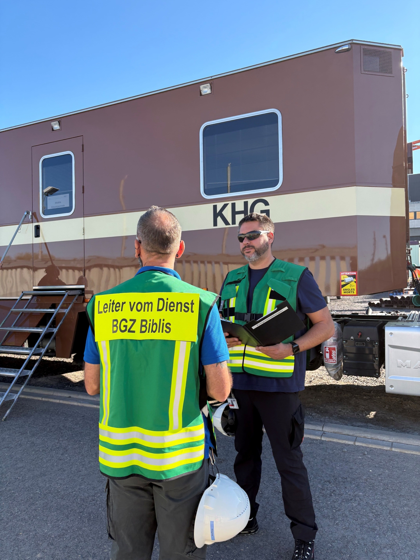„Zusammenarbeit zwischen BGZ und KHG.“ Foto: BGZ