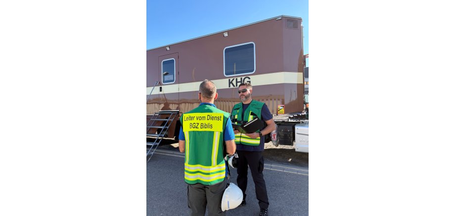„Zusammenarbeit zwischen BGZ und KHG.“ Foto: BGZ