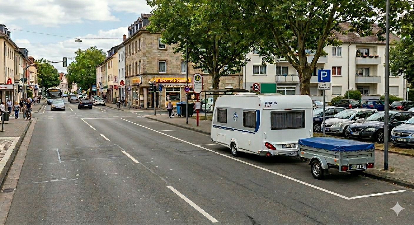 Verkehrsschild mit Aufklebern